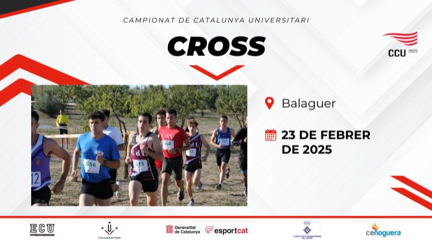 Inscriu-te al Campionat de Catalunya Universitari de Cross! 